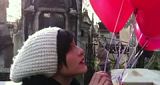 THE GIRL WITH THE RED BALLOONS